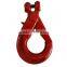 European type high quality clevis self locking safety hook