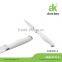 Soft touch silicone knife set stainless steel knife wooden block