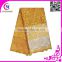 Hot design high quality nigeria gold guipure lace for big wedding