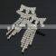 Beautiful Long Drop Rhinestone Women Fashion Earring Wholesale J0686F08