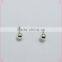 Exquisite Beautiful 3 Pairs Silver Plating Cubic Zirconia Earring Set