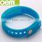 oem design active silicone rfid wristband