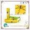 mini yellow and green pencil frame banana umbrella