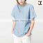 Fashion Figured Denim Shirt Women Jeans Shirt JXF121