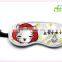 100%cotton filled sleep travel soft aid eye mask/fashion sleep eye mask