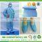 Polypropylene spunbond nonwoven medical coat, china fabric, medical lab coat