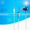 Nice bass stereo mobile phone metal earphone with microphone