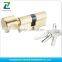 Chrome plating finishing length 40-120mm 6pins mortise round euro high security safe master key cylinder lock