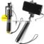 new 2016 factory cable camera monopod automatic selfie stick