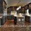 Solid Wood Mediterranean Kitchen Cabine with kitchen cabinet door