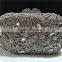 NICE Flower Hot Women Fashion Clutch Colorful Crystal Stone Evening Bag FH27-1