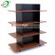 High Quality Wooden Slatwall Display Shelf