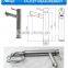 Fashion style stainless steel basin tall faucet