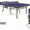 2016 New design blue color folded portable pong table