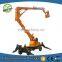 True win Trailer mounted boom lift for Aerial work made in China