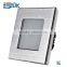 UK/EU standard aluminum and small glass panel 1gang 1way remote control touch light switch