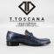 Patent Leather Shoes for Men Blue Patent Leather Shoes Pure Leather Shoes