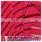 polyester nylon spandex drop stripe jersey fabric