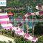 Large fiberglass water park slides kids and adults water playground
