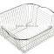 stainless steel sink basket,wire basket,metal kitchen sink basket