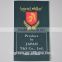 Dull surface printing label for military uniform