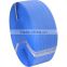 pp strapping band with embossed surface and blue color