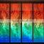 4pcs x 2ft x 8ft Hight Digital Water Bubble Penel latest design High technology