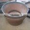 Carbon Steel Cone Dish Head And Conical Head for Concrete Mixing Tank Hopper