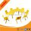 kindergaten kids cheap plastic tables and chairs kids school furniture