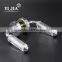 High-end Furniture hardware Bedrooms T shape crystal Door handle lock