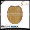 SKATE Quick release soft close wood toilet seat
