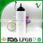 LDPE cylinder squeez empty 1L plastic dropper bottles for sauces