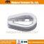 DIN6899 B Type Hot Dipped Galvanized Wire Rope Thimble Rigging