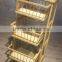 man made bamboo storage drawer basket for snacks and books