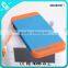 Soft touch feeling slim 5000mah built in cable power bank