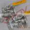 flange manual 1.5 inch ball valve china manufacturer