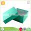 Wholesale recyclable foldable cardboard mens clothing packaging box with magnet closure