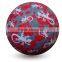 colorful rubber playground ball for kids /custom 8.5 inch full printing playground ball