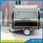 Factory Supply Mobile Ice Cream Cart, Customized Logo Street Fast Food Cart/ Fast Food Trailer