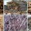Automatic electric powered wood chipper shredder machine, wood cutting machine with ce