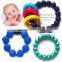 animal Shape teething baby Colorful Silicone Baby Chewing Silicone Bracelet
