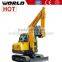 long reach 6 ton hydraulic chain drive excavator machine for sale