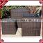 Set of 3 square shape big outdoor decorative flower pots garden