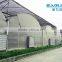 hot dip galvanized steel pipes and polycarbonate PC plastic sheet greenhouse