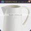 Hot sale white houseware ceramic wholesale pitcher customized logo