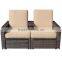 3-Piece Love Seat set, Outdoor Garden Furniture