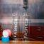 Customized 400ML borosilicate water bottle, custom voss water glass bottle water glass bottle