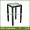 contemporary bar stools/PE rattan wicker bar chair
