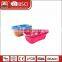 China Large size commercial wholesale new plastic storage basket with handle plastic laundry basket in bulk