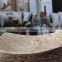 Square shape table decor resin and shell material fruit plate NTRS-TD010A
